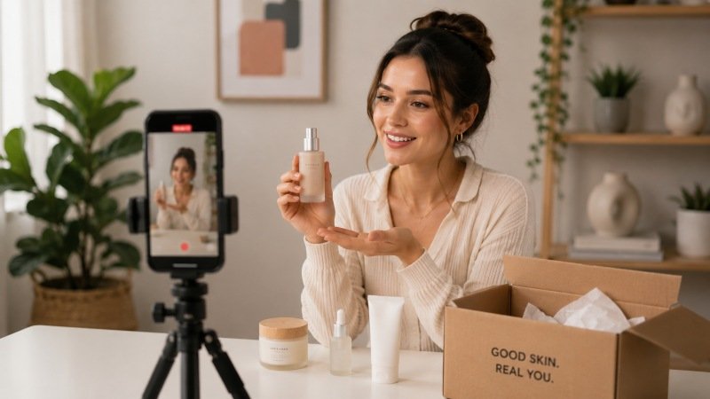 filming UGC content for a brand to earn money on Instagram