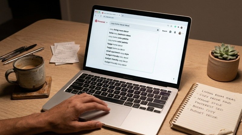 researching keywords for affiliate marketing Pinterest pins